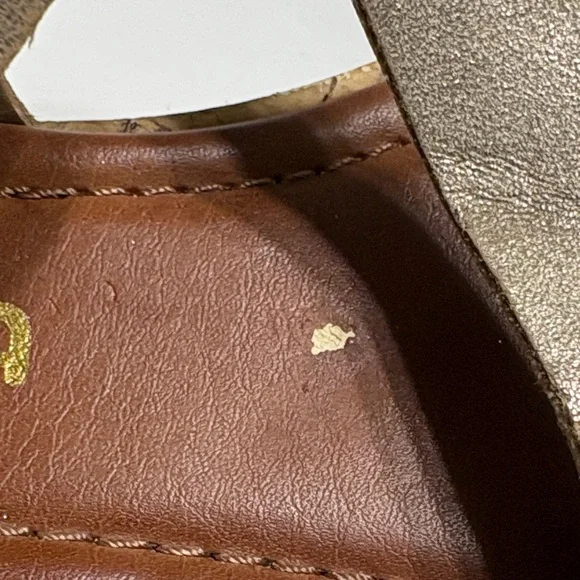 Unisa Gold Strappy Sandals - Picture 6 of 12